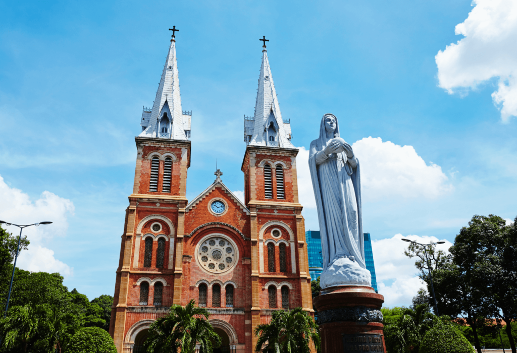 notre dame cathedral of saigon