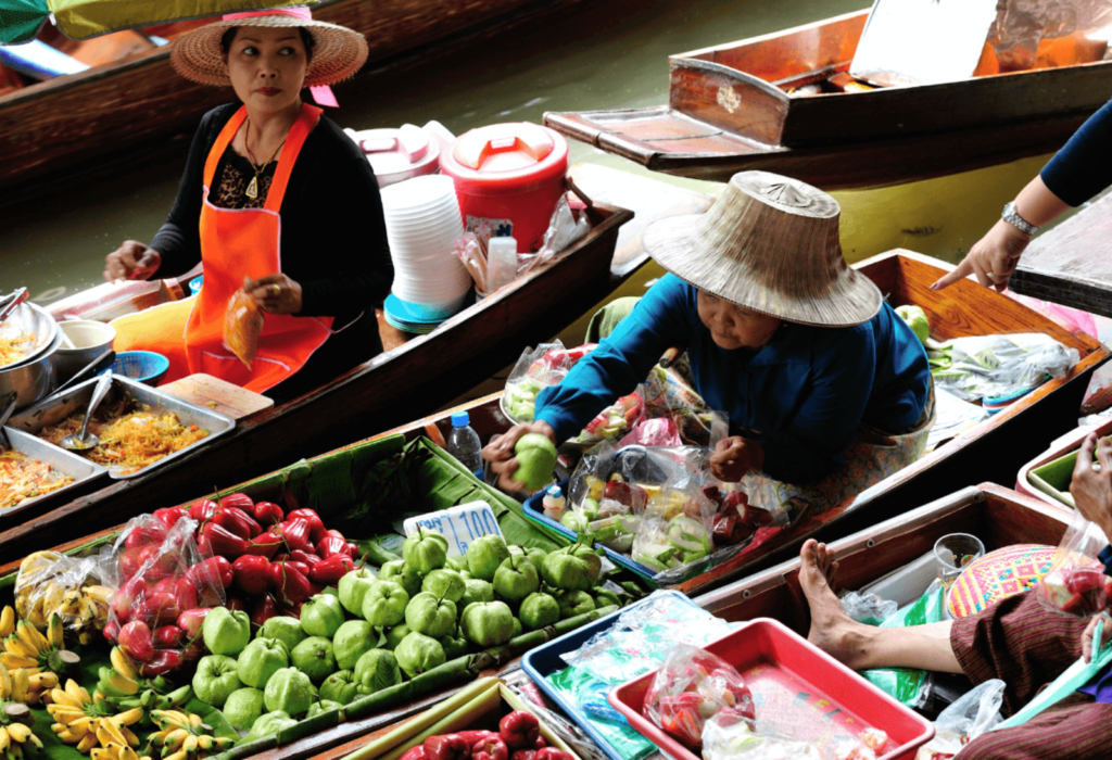 bangkok floating market