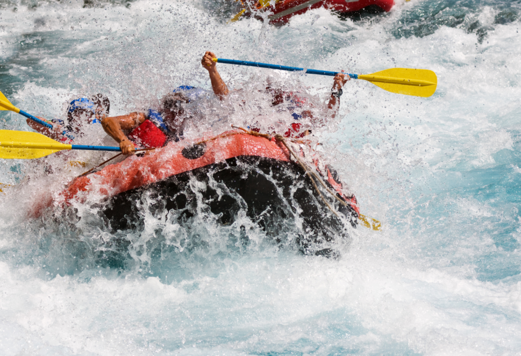 river rafting group