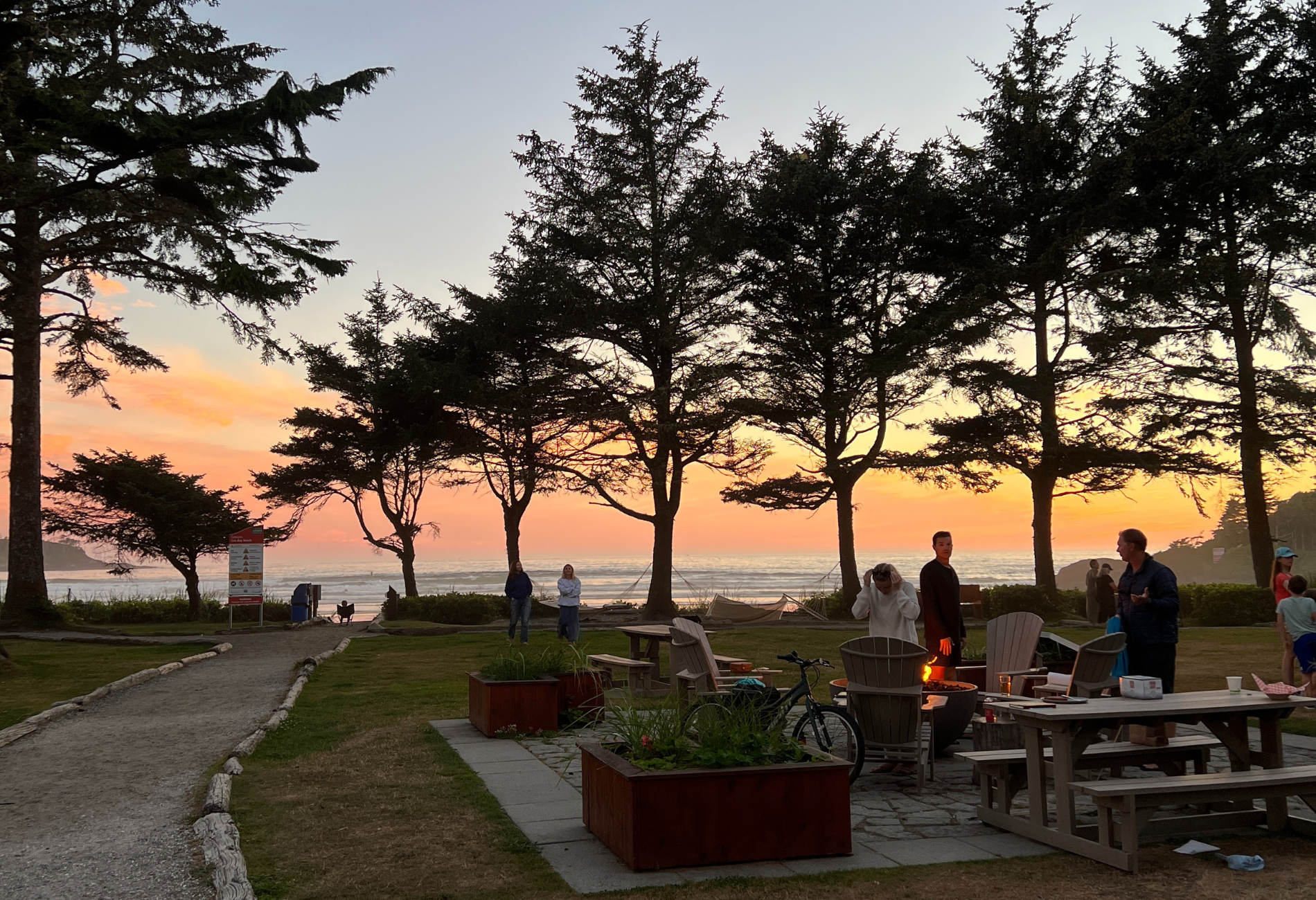 Pacific Sands Beach Resort Fire Pits