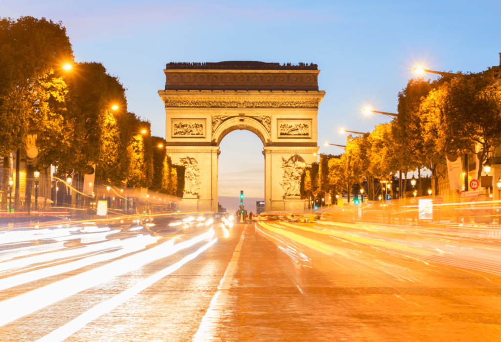 paris arc de triomphe