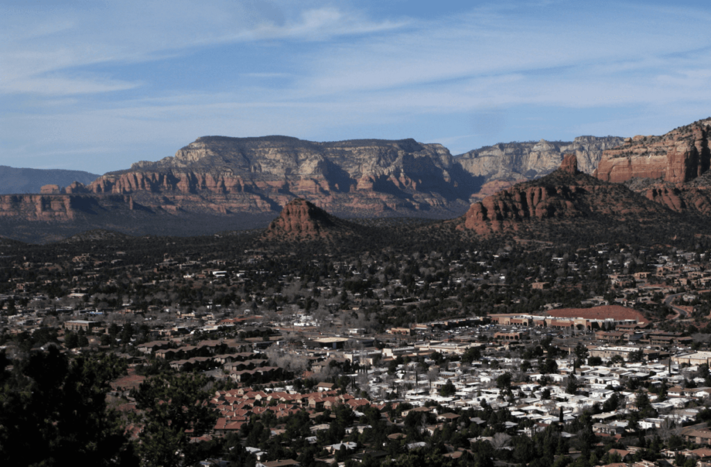 Sedona landscape view