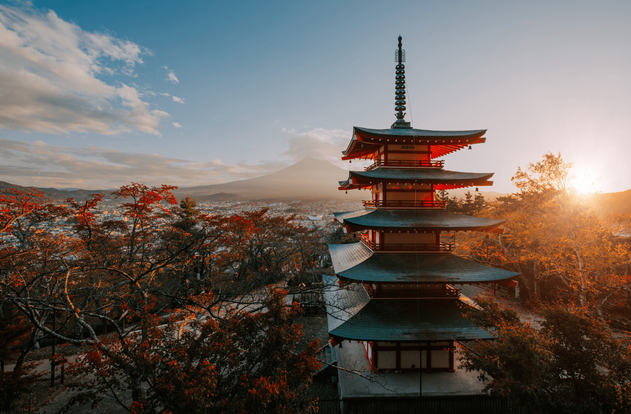 Japan pagoda