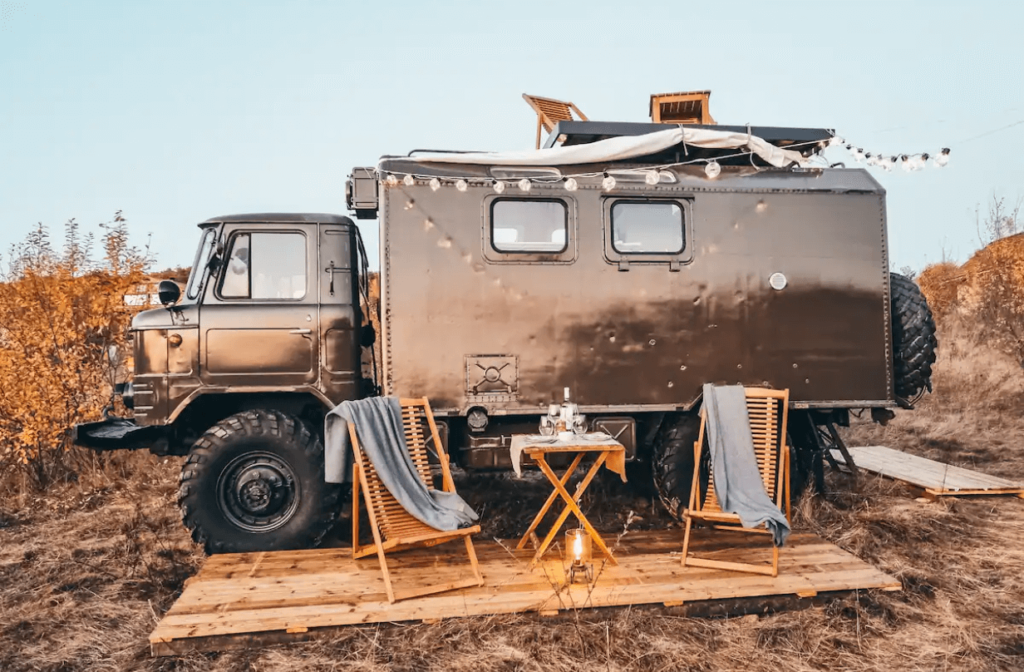 Gaz66 The Military Truck airbnb