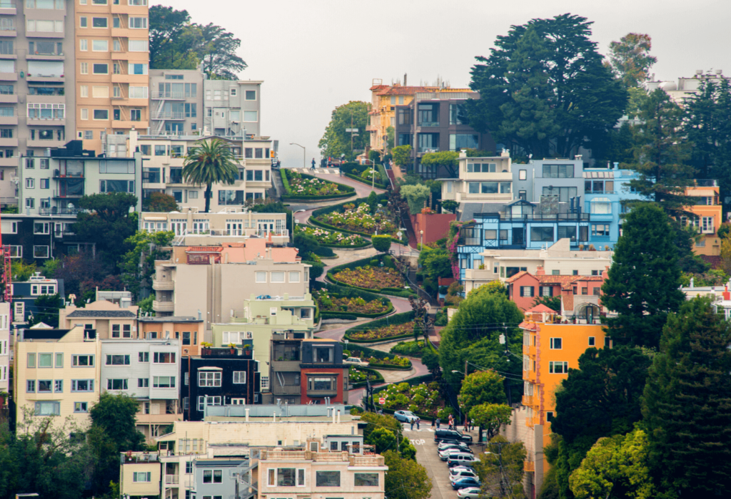 Lombard street san francisco