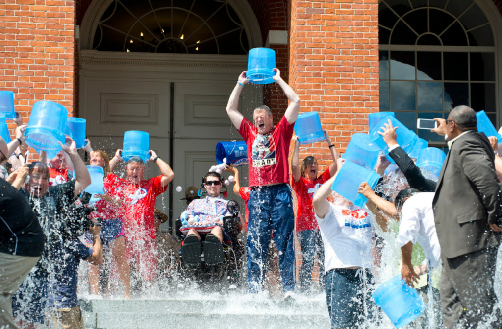 ALS ice bucket challenge