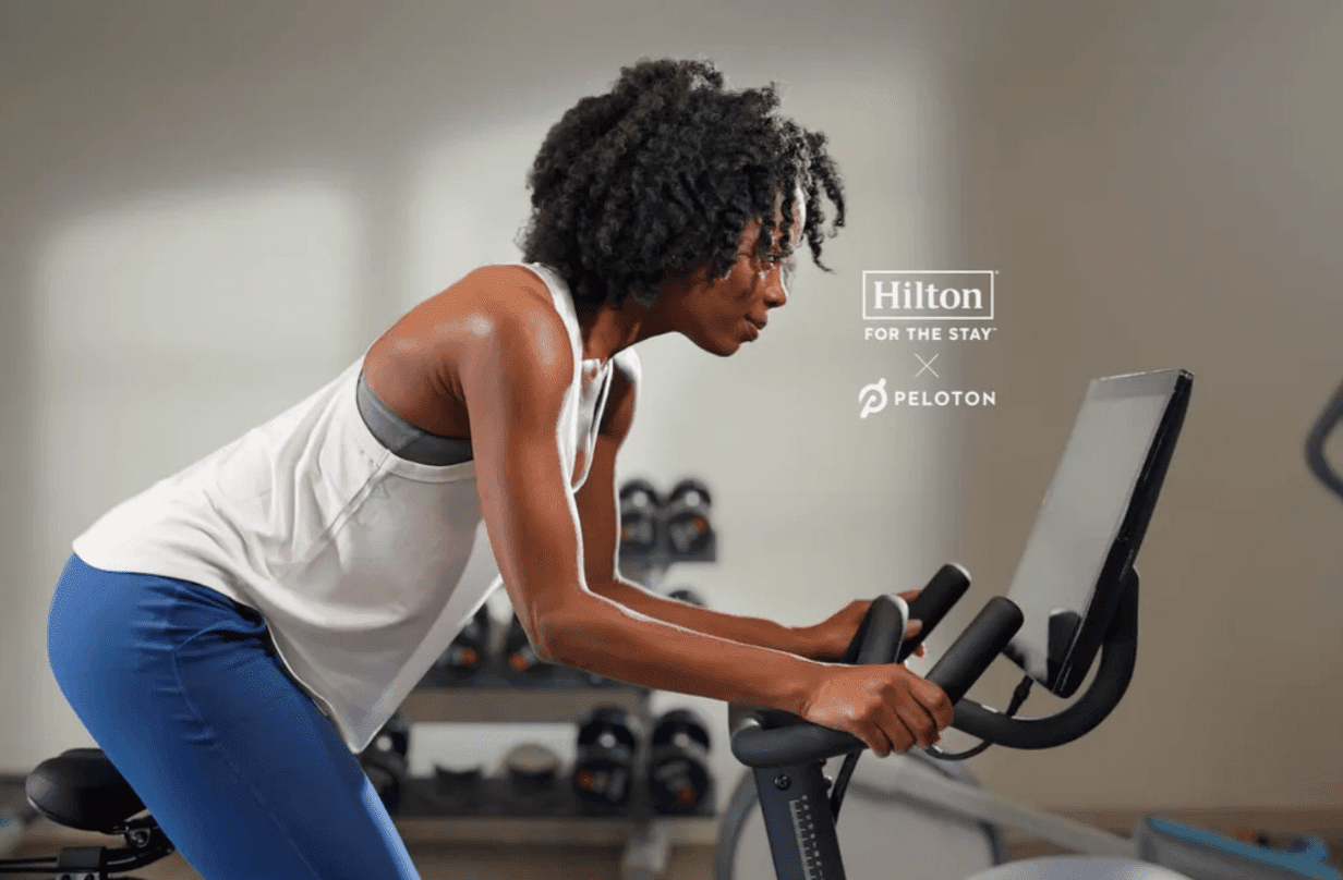 hilton peloton