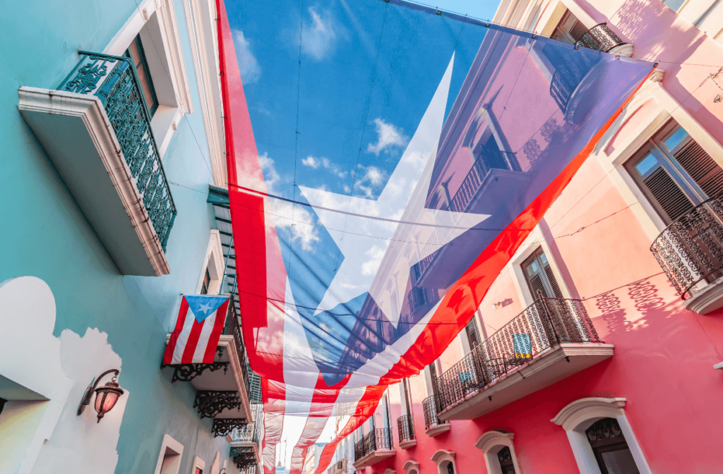 Puerto rico flag