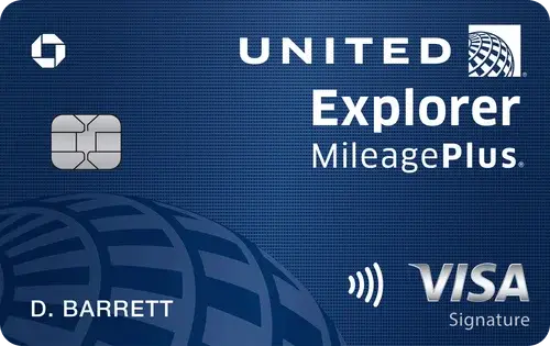 updated united explorer mileageplus card