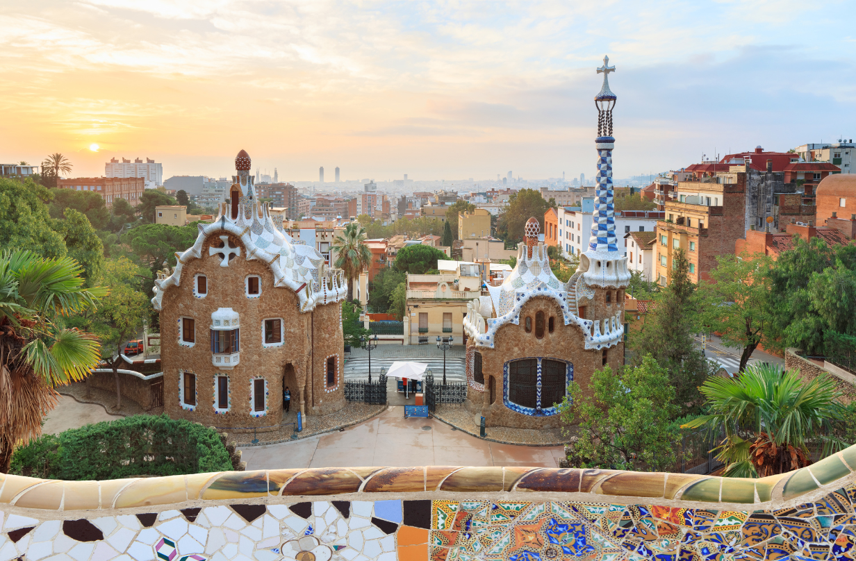 parque guell spain barcelona
