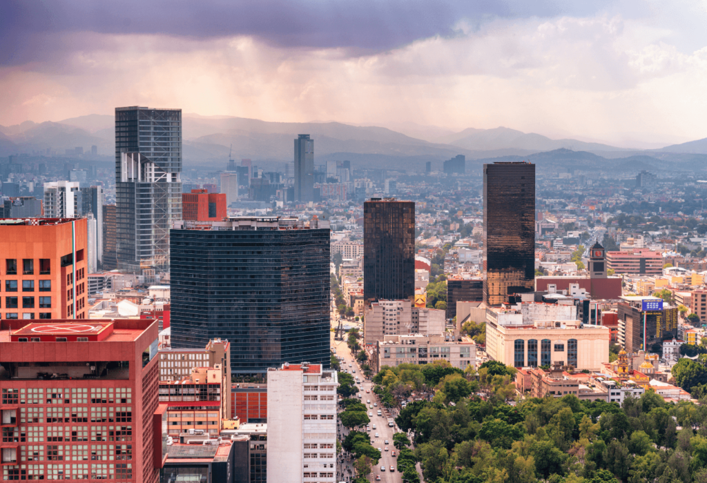 mexico city skyline