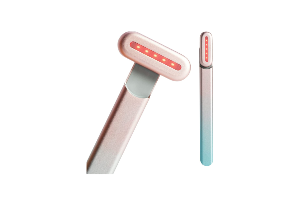 skincare wand with red light therapy