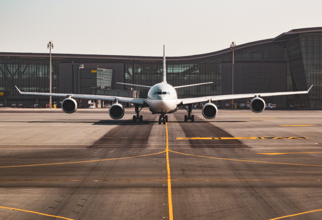 plane on tarmac