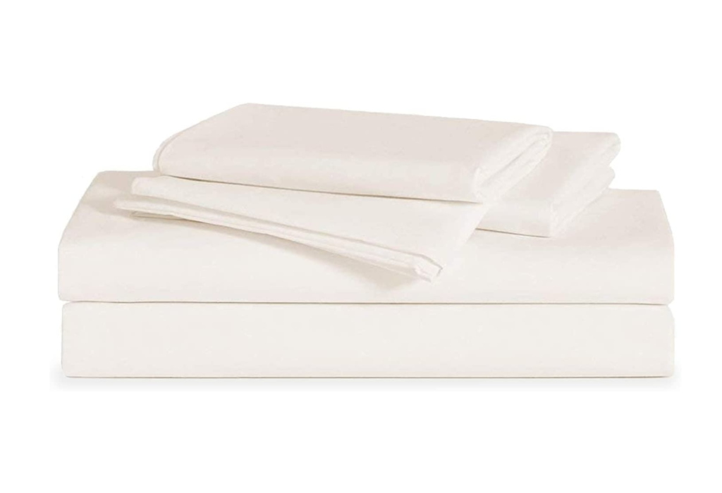 white percale sheets