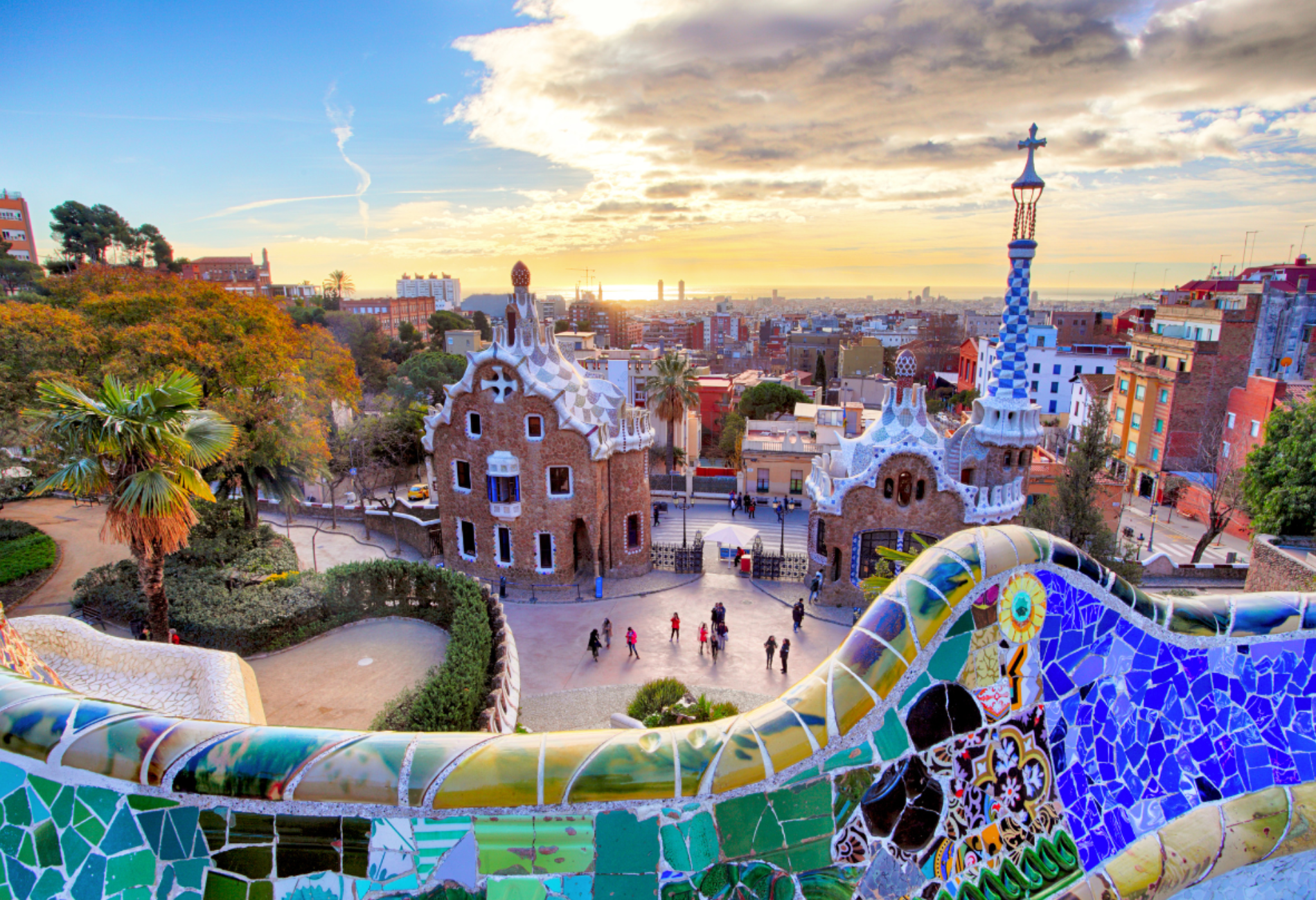 bird's eye view of Barcelona, one of the world's greatest places