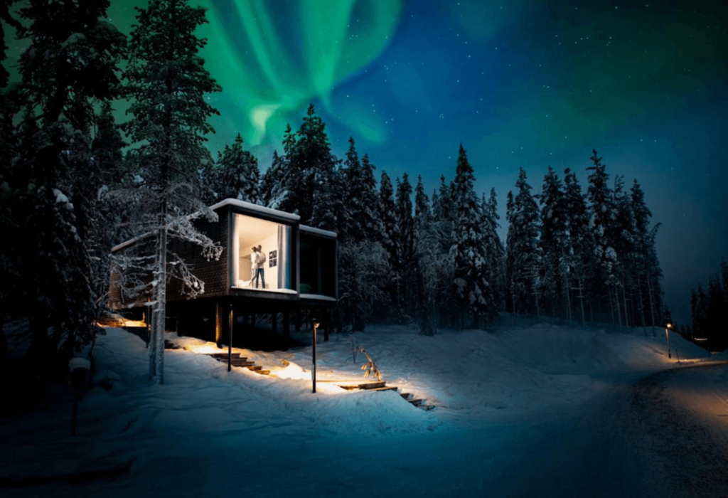 artic treehouse