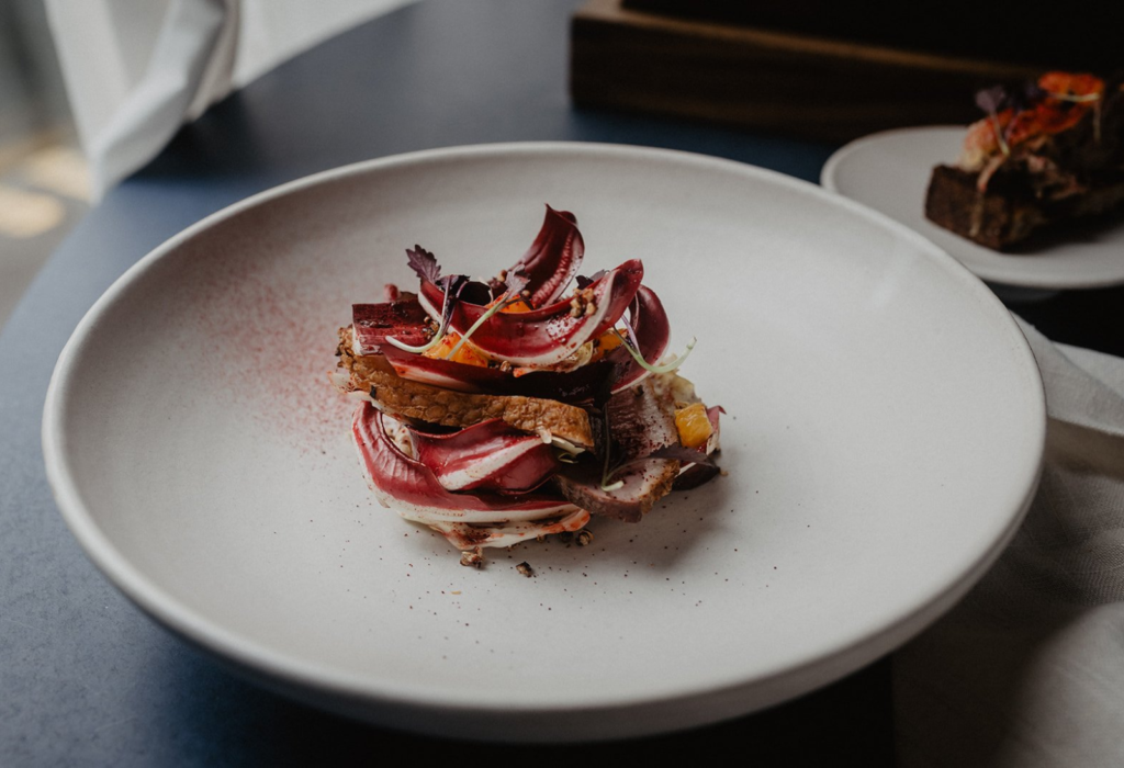 Plate of food at The Little Chartroom