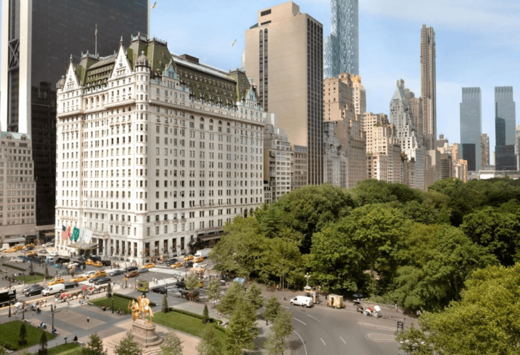 the plaza hotel was used a filming location for home alone