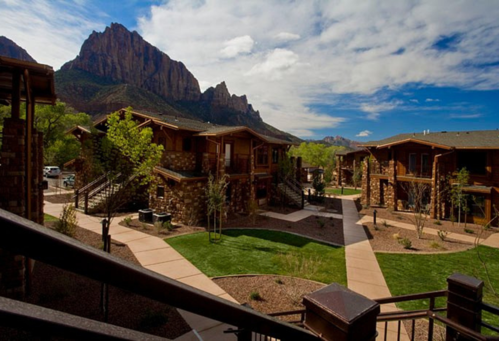 hotel at Zion National Park