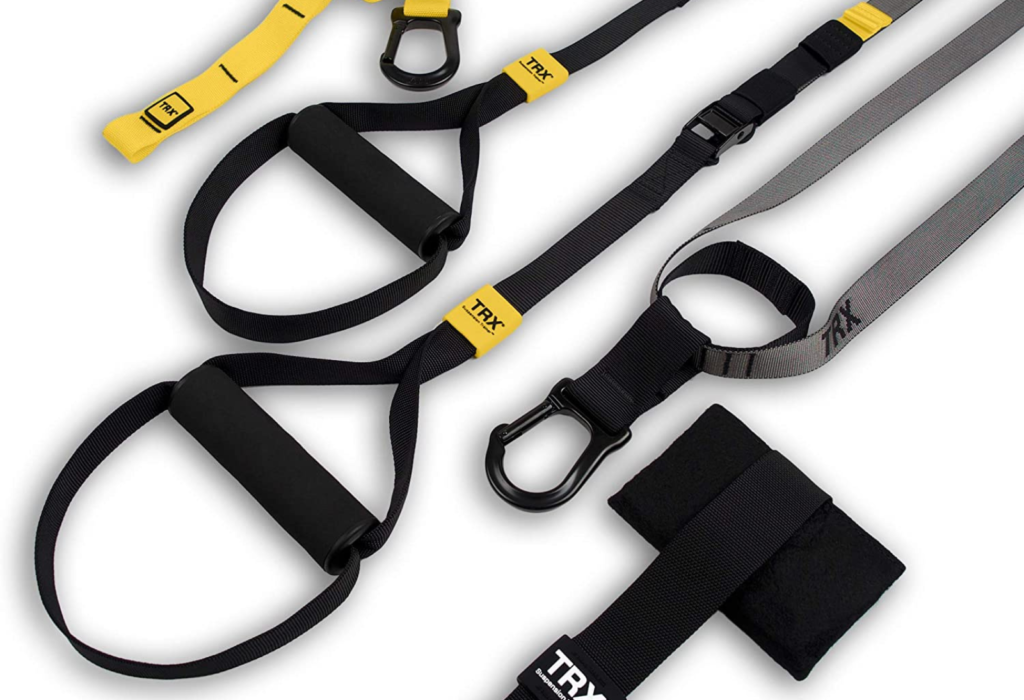 TRX trainer kit for options on how to stay healthy while traveling