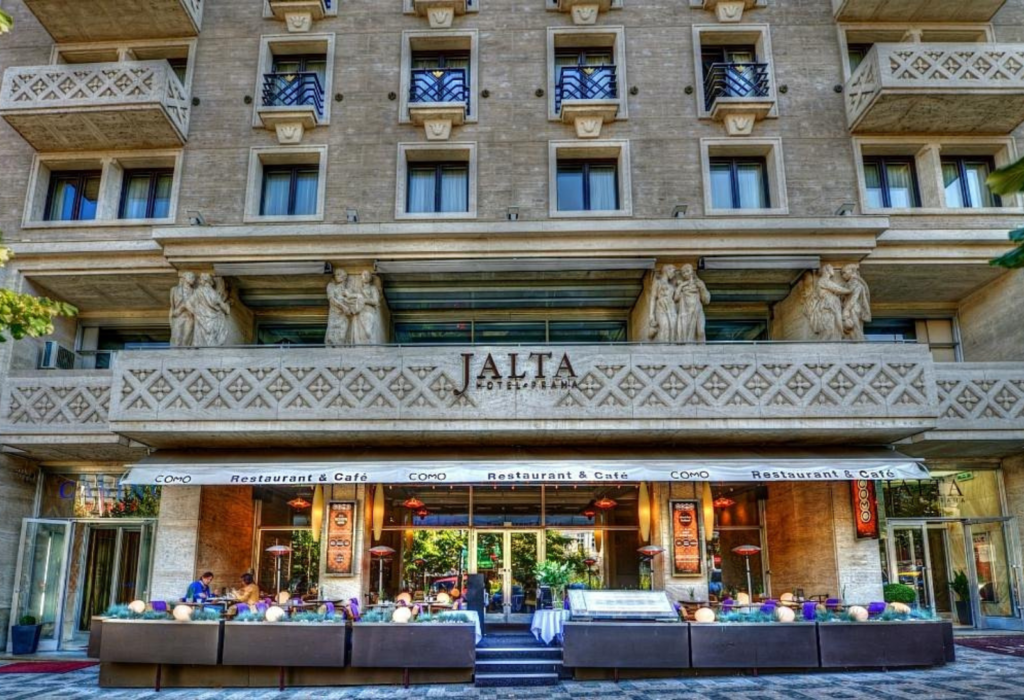street view of Jalta Hotel, one of the best boutique hotels in Prague