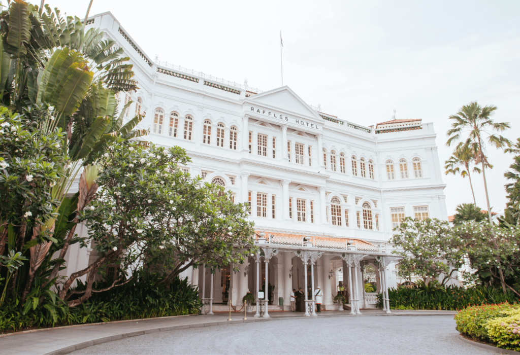 raffles hotel exterior