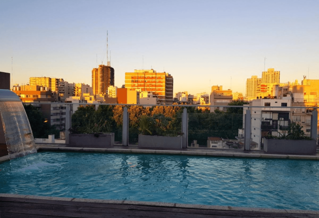 rooftop pool in buenos aires