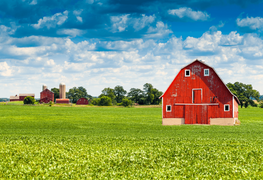 red barn