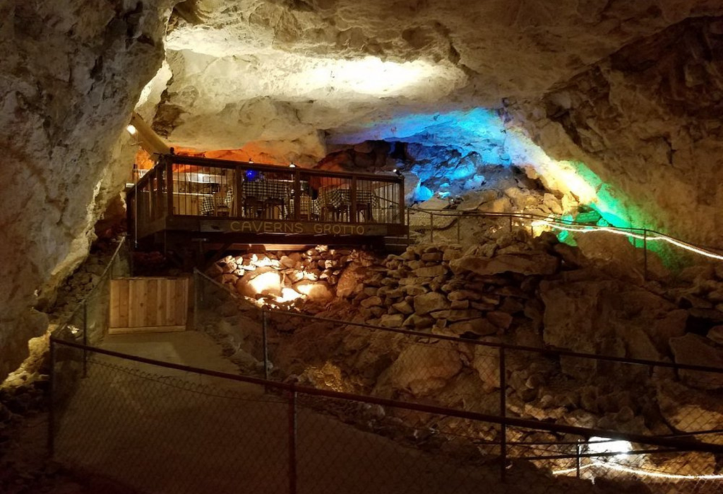 underground caverns