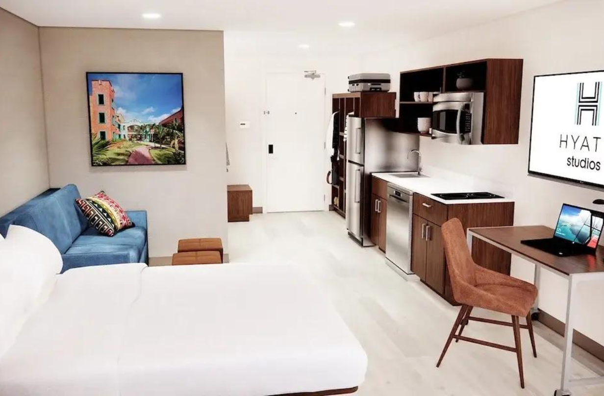 hyatt studio new affordable exntended stays