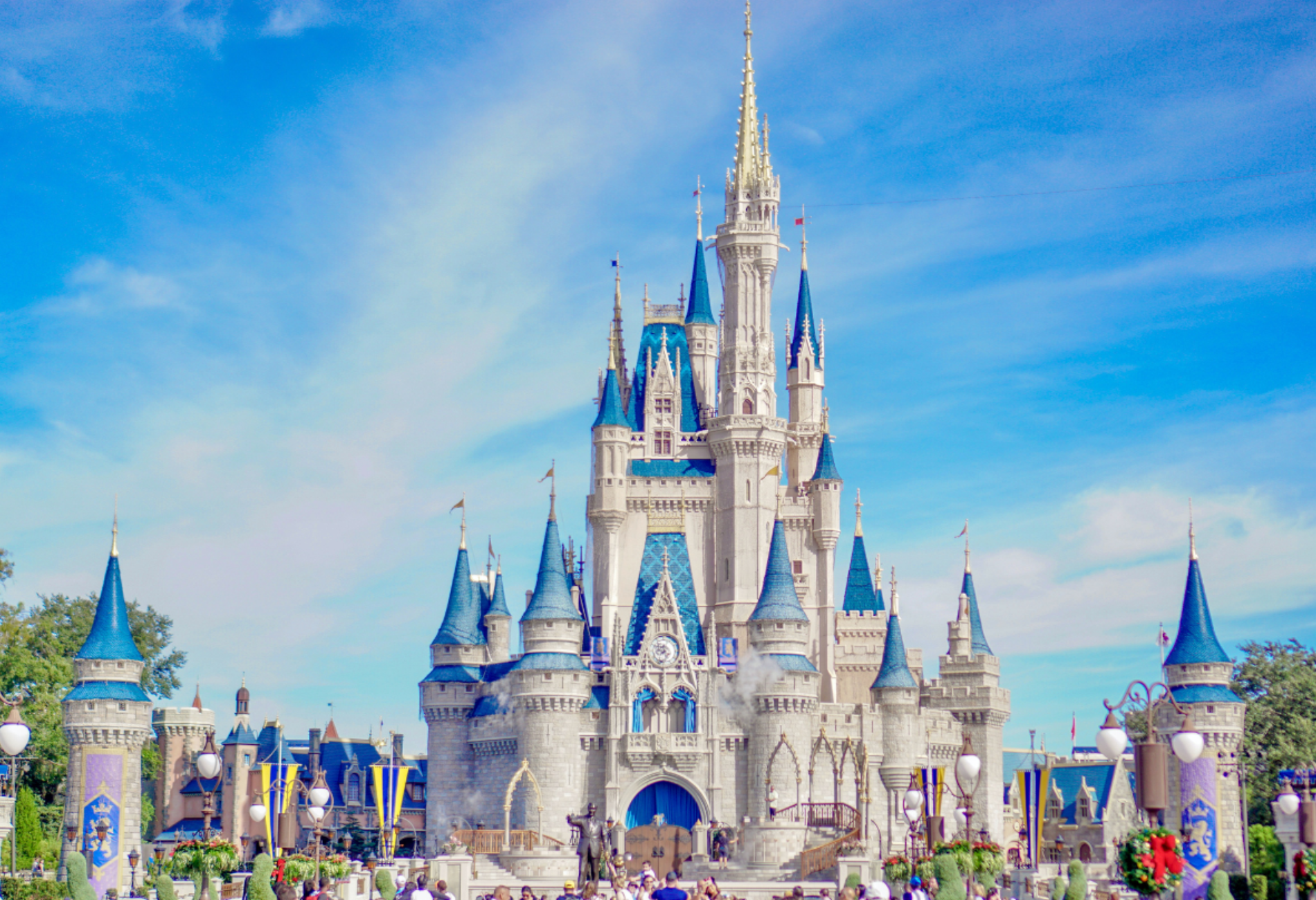 Magic Castle at Disney World