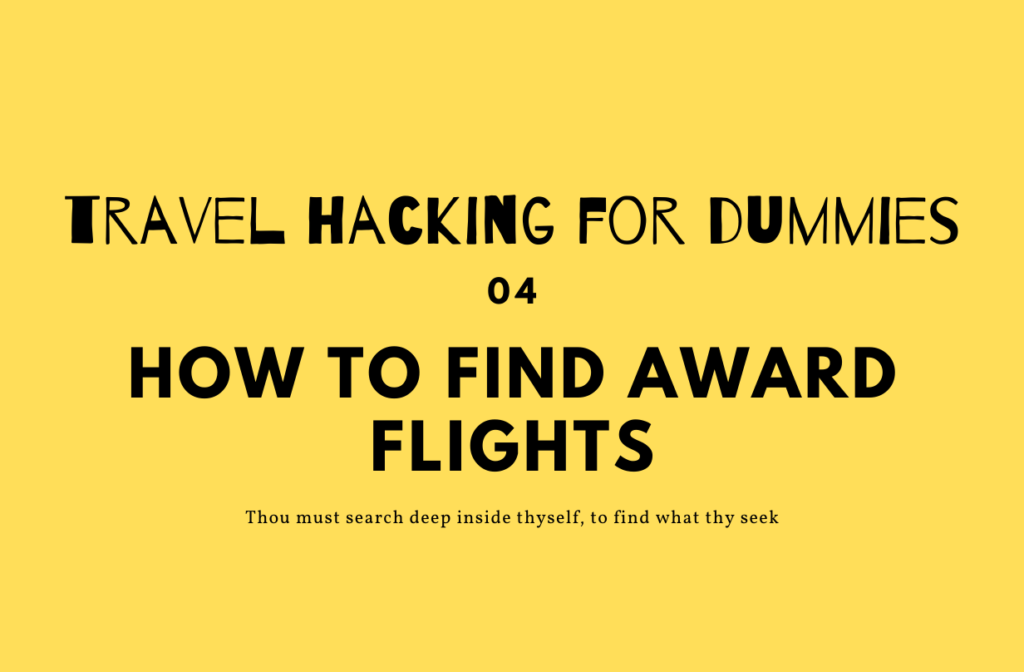 How to Plan a Trip by Travel Hacking
