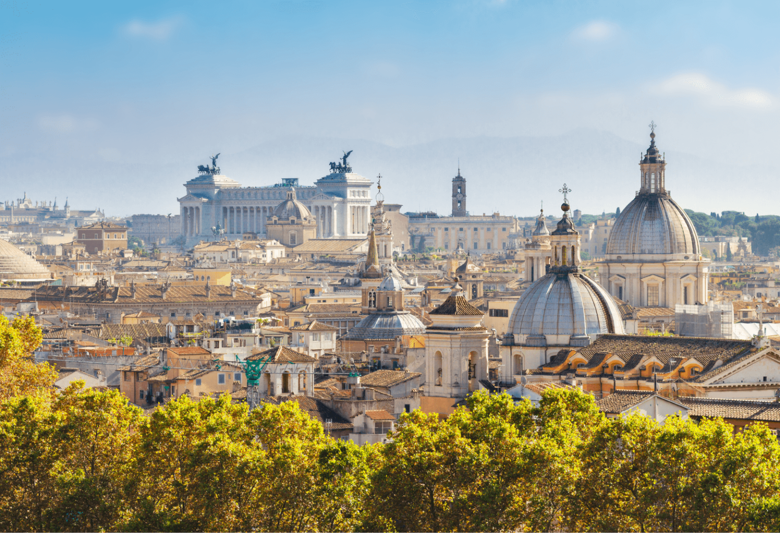 view of rome