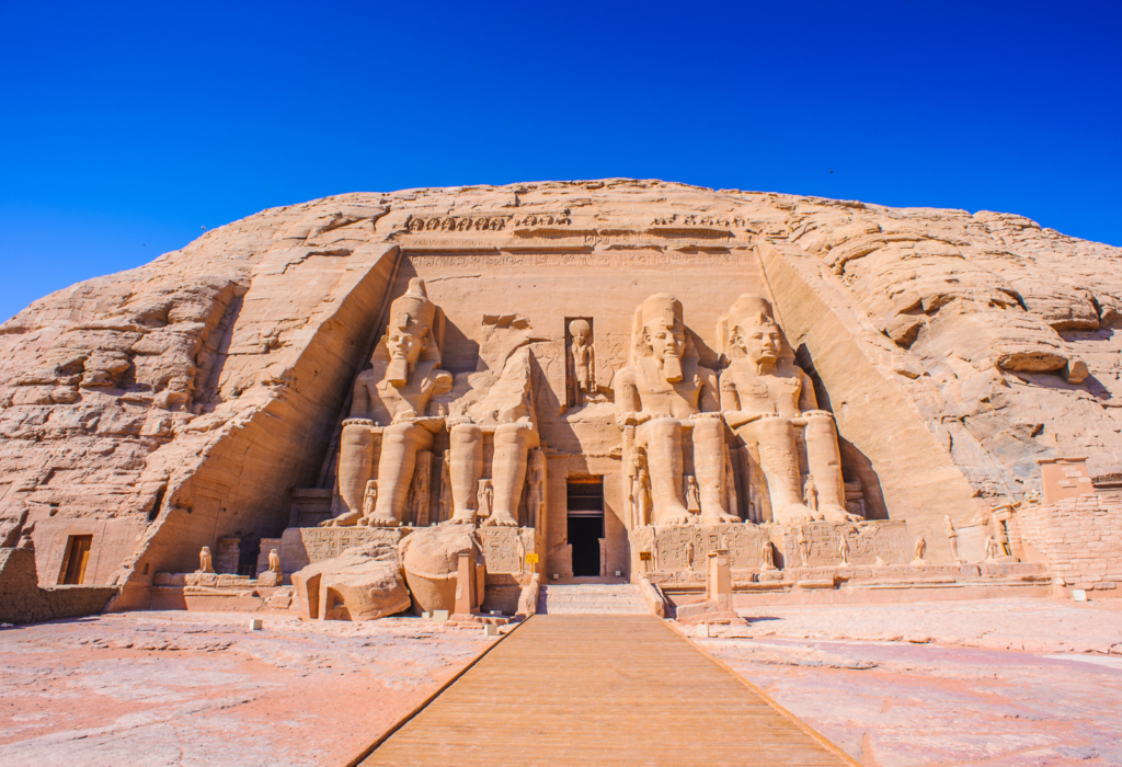 abu simbel in southern egypt