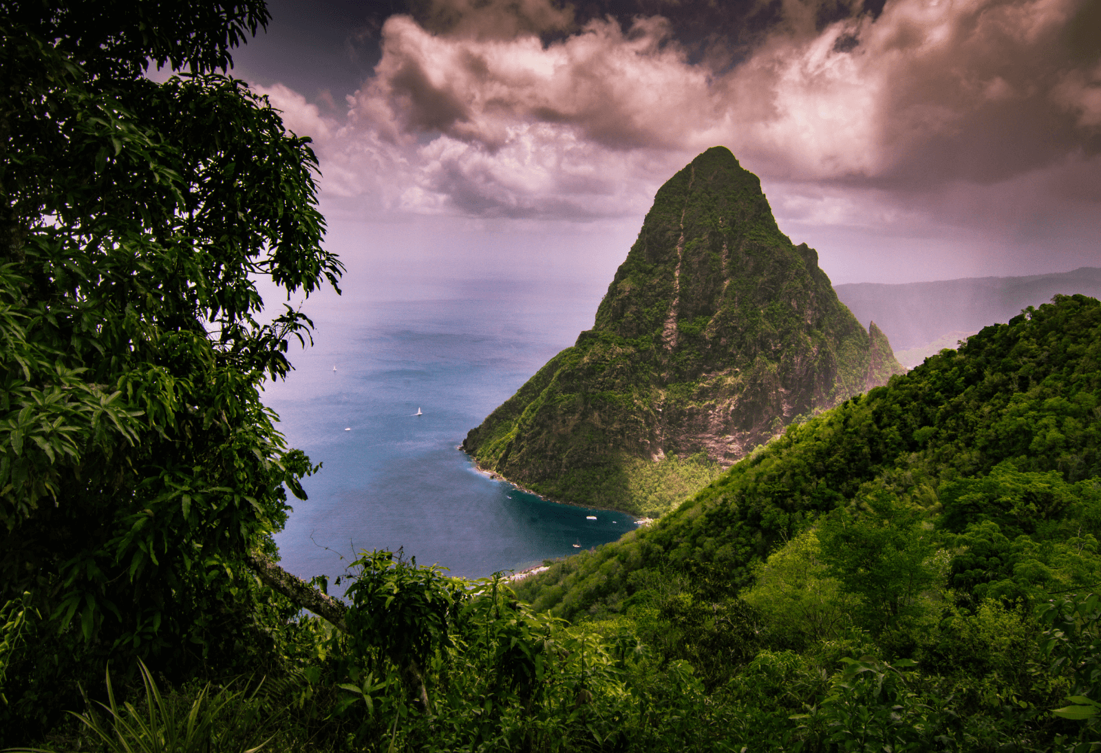 view of st lucia