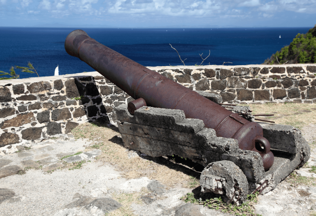 cannon in st lucia