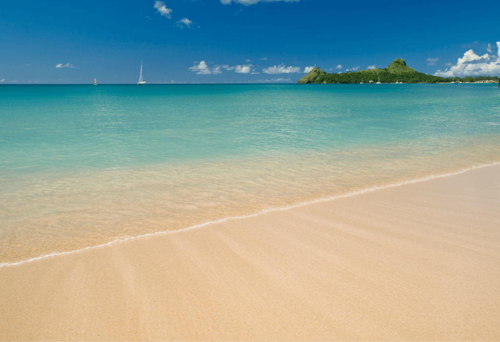 st lucia beach