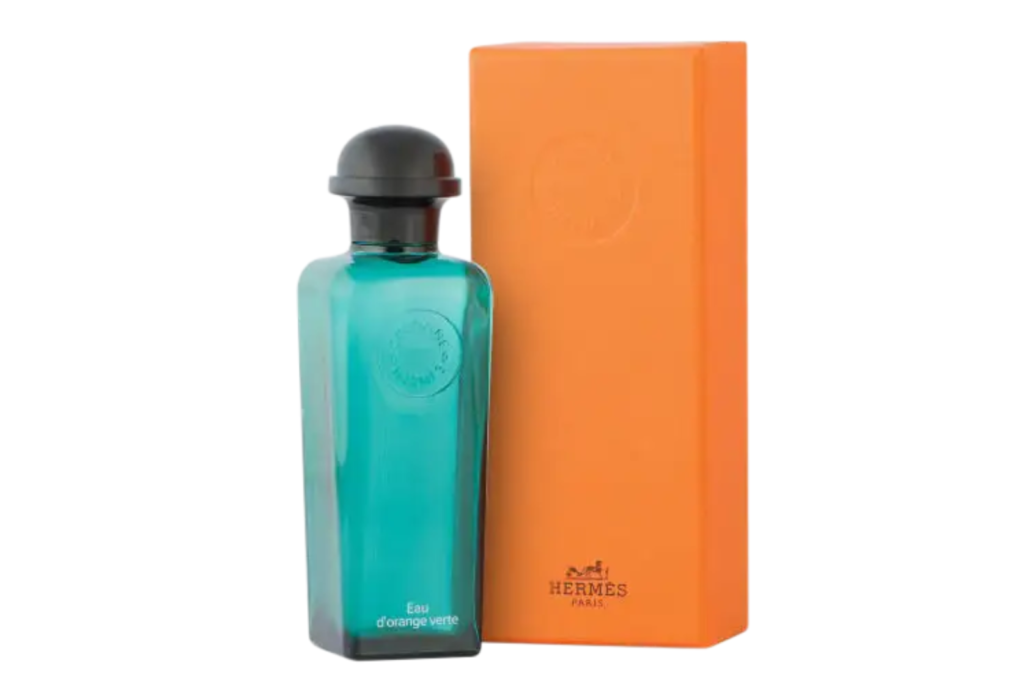 Bottle of Hermes perfume