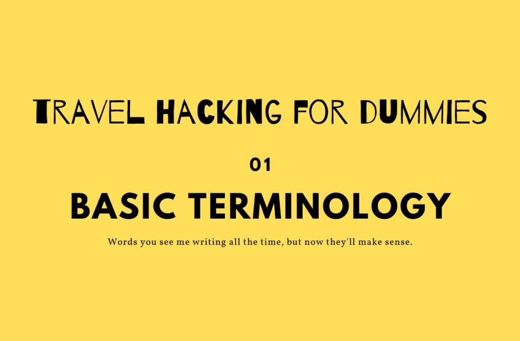 travel hacking for dummies