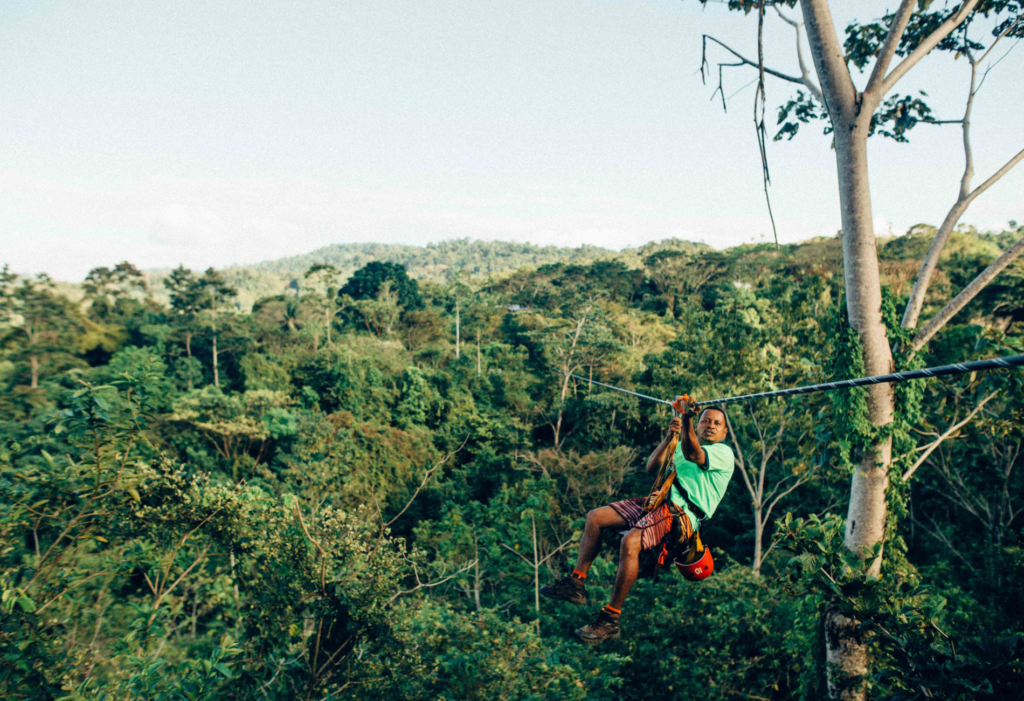 Costa Rica ziplining