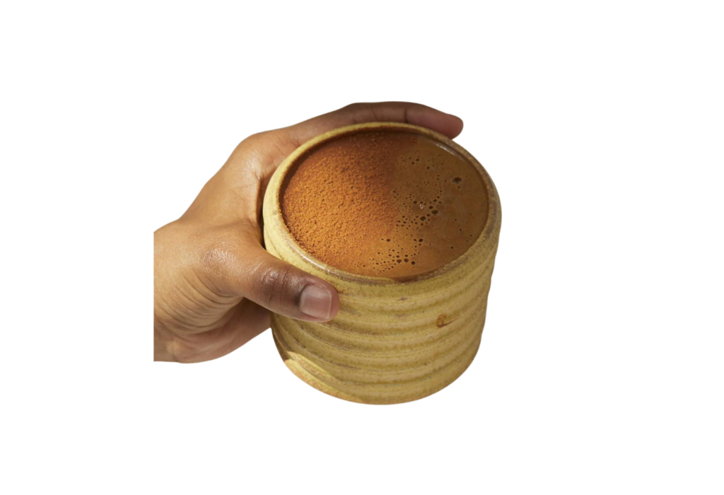 alternative coffee beverage in a cup