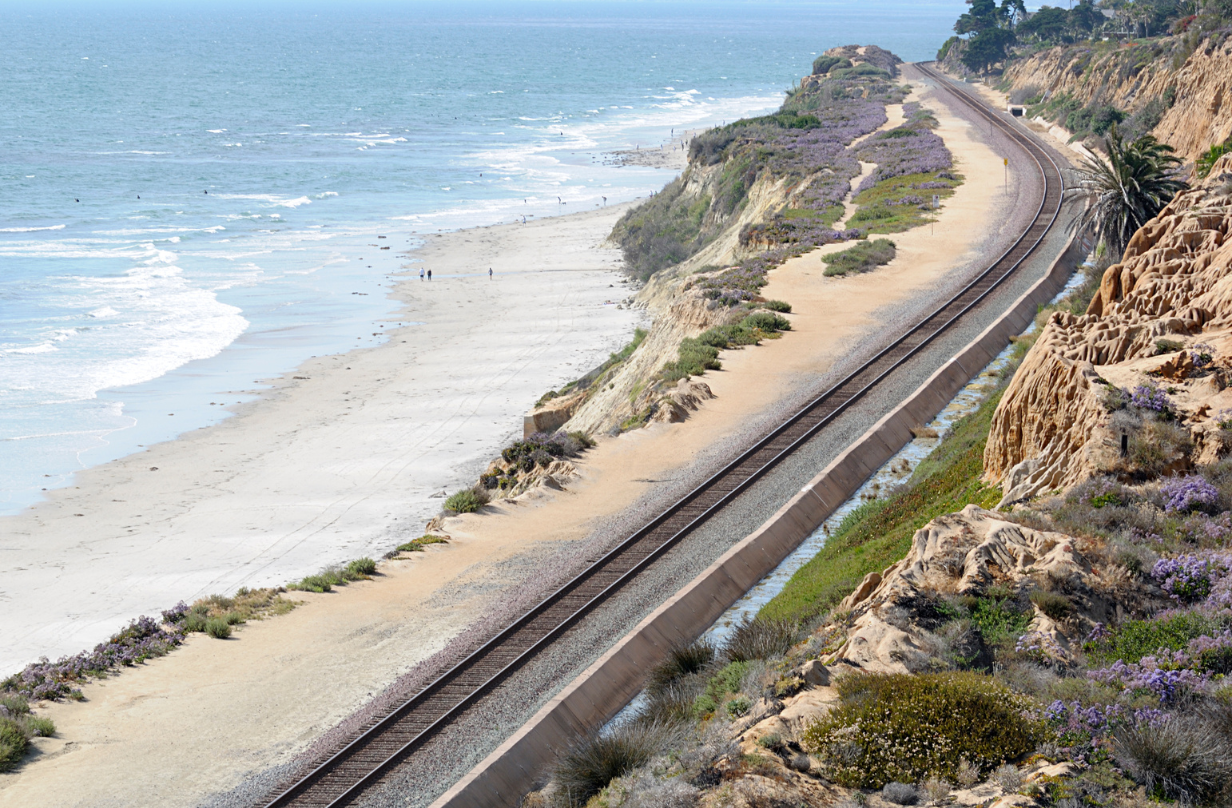 california railroad tracks san francisco los angeles