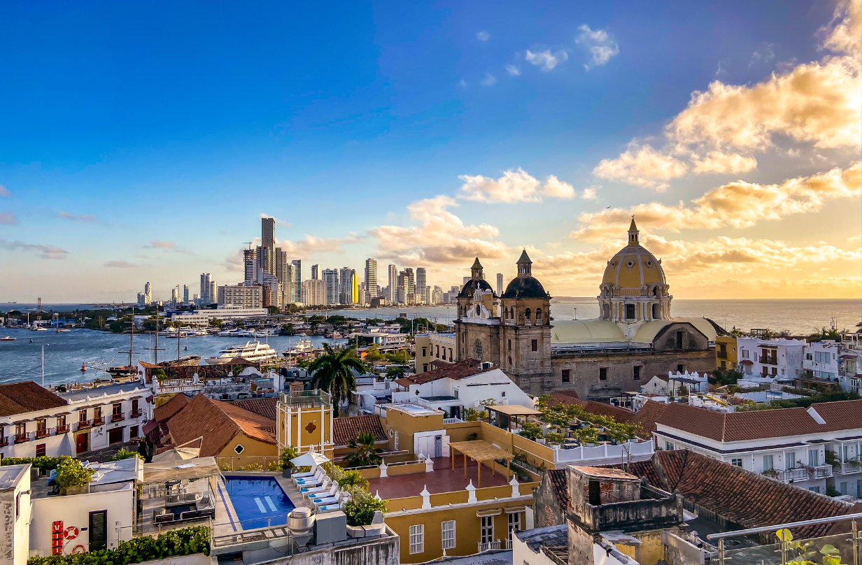 Cartagena City in Colombia