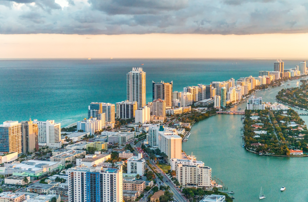 miami florida skyline