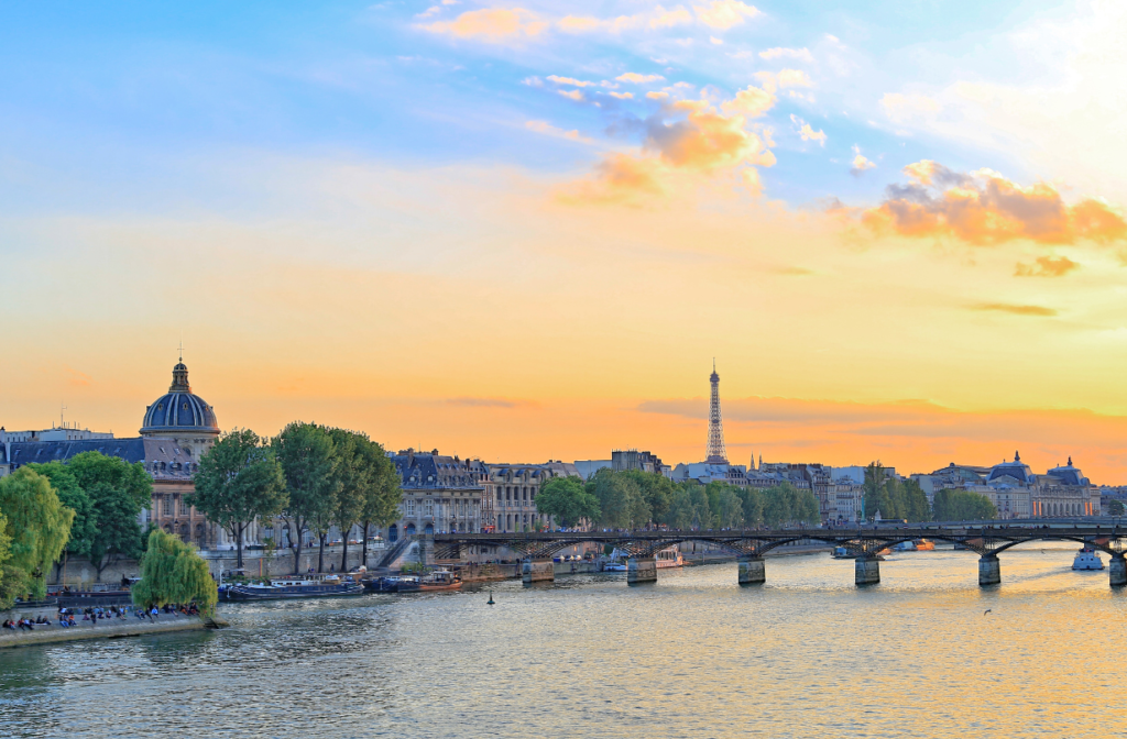 You Might Be Able To Swim In Paris Seine River By 2024 The Daily   Seine River 1024x672 