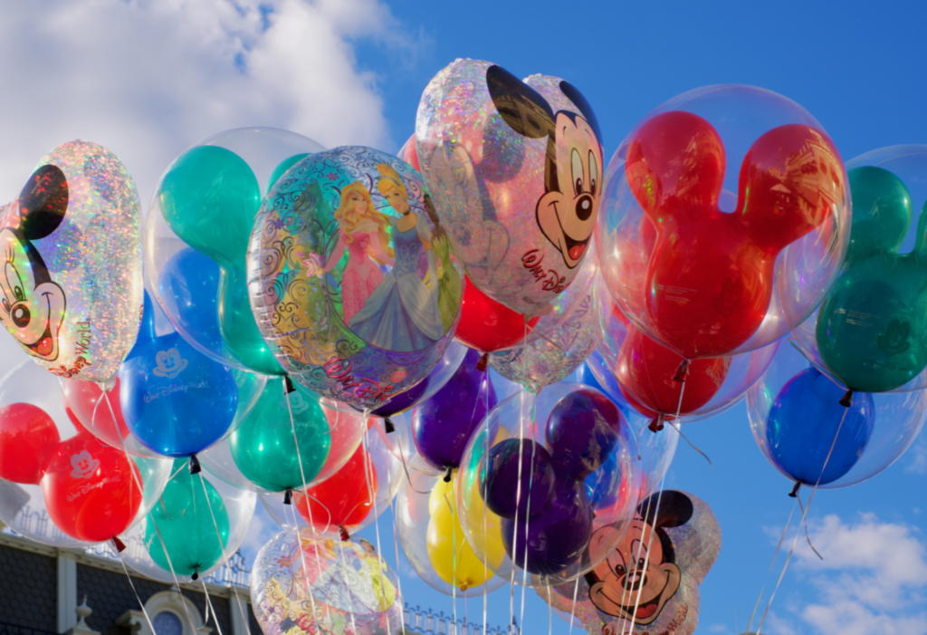 balloons at Disney