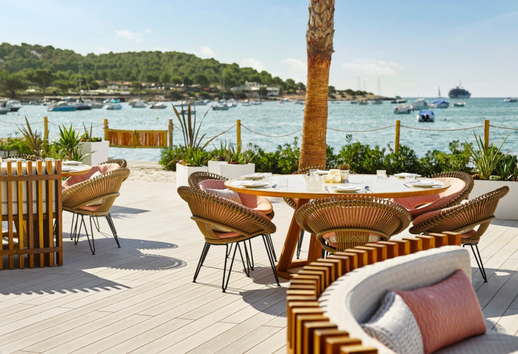 deck at Nobu Ibiza
