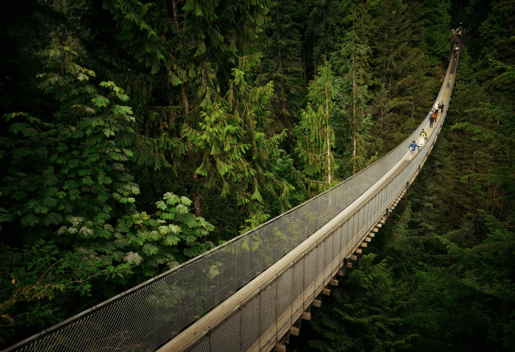 suspension bridge in vancouver