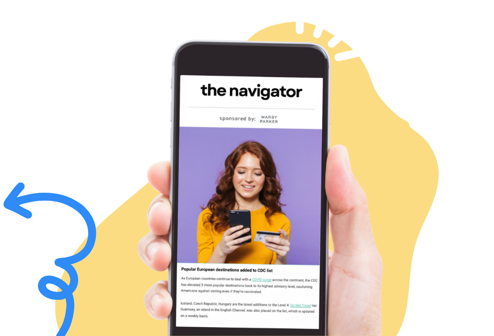 The Navigator Newsletter CTA Box Hero