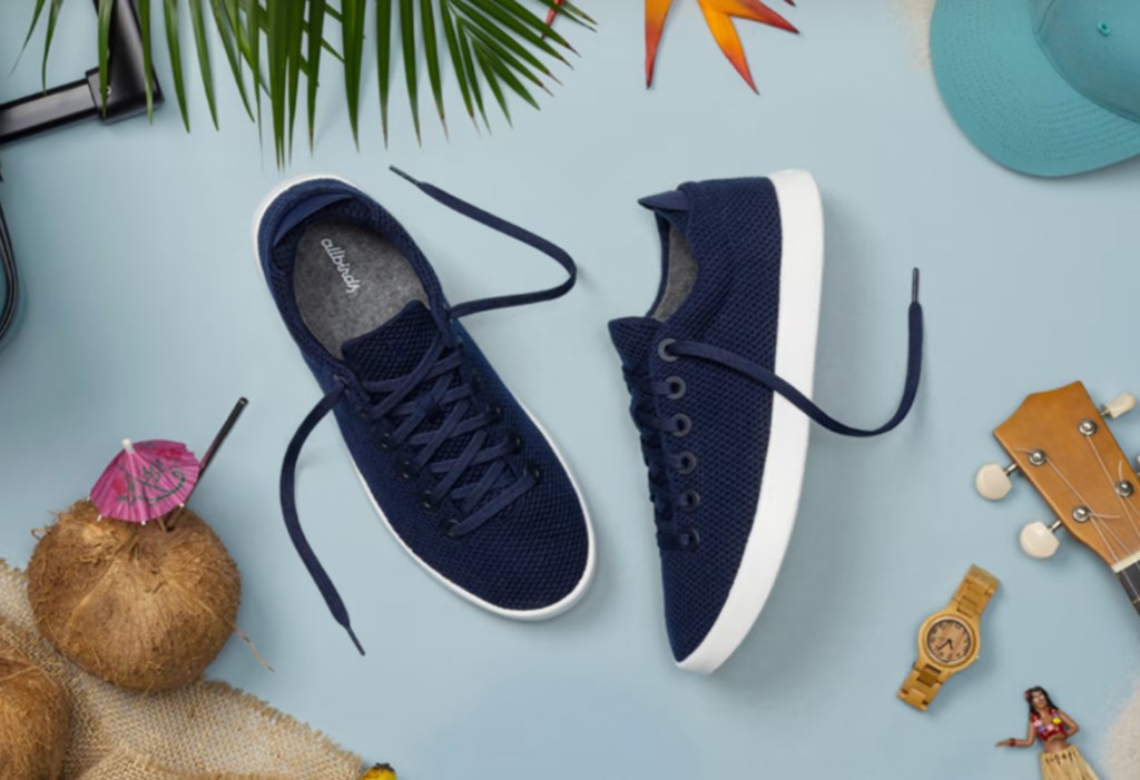 allbirds summer travel, lightweight shoes for travel